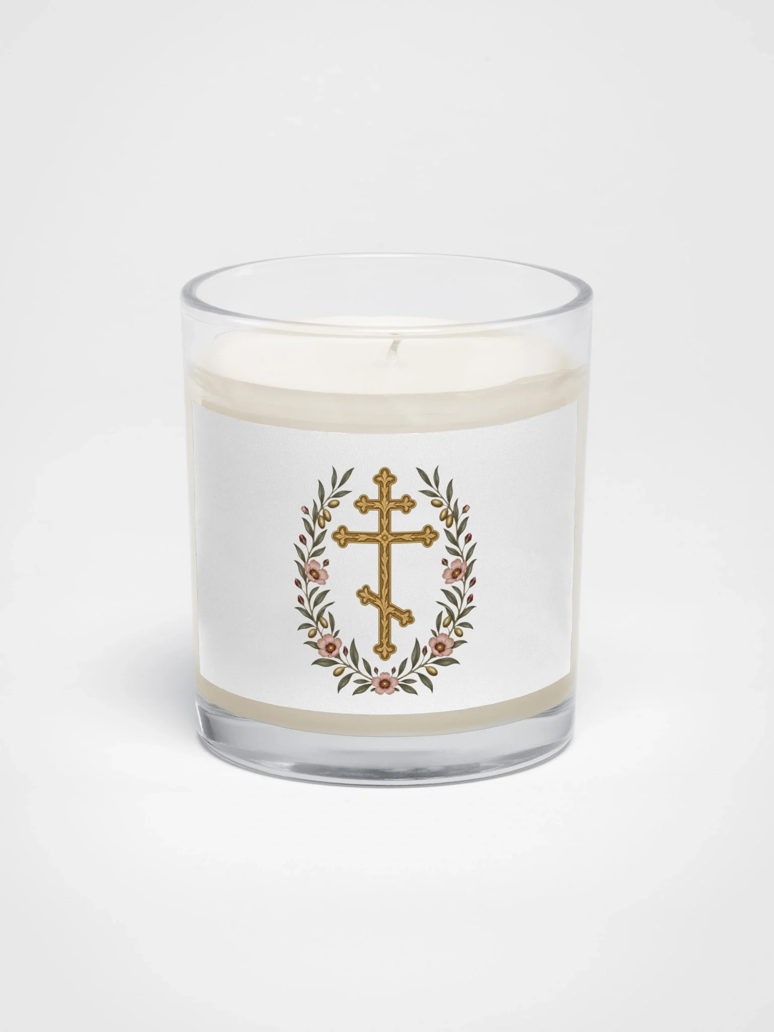 Orthodox Fragrance Free Soy Candle
