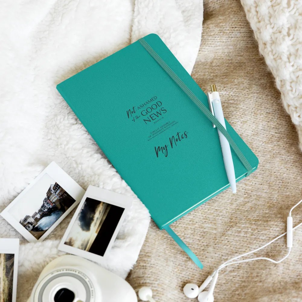 'Not Ashamed of the Good News' Hardcover Notebook product image (49)