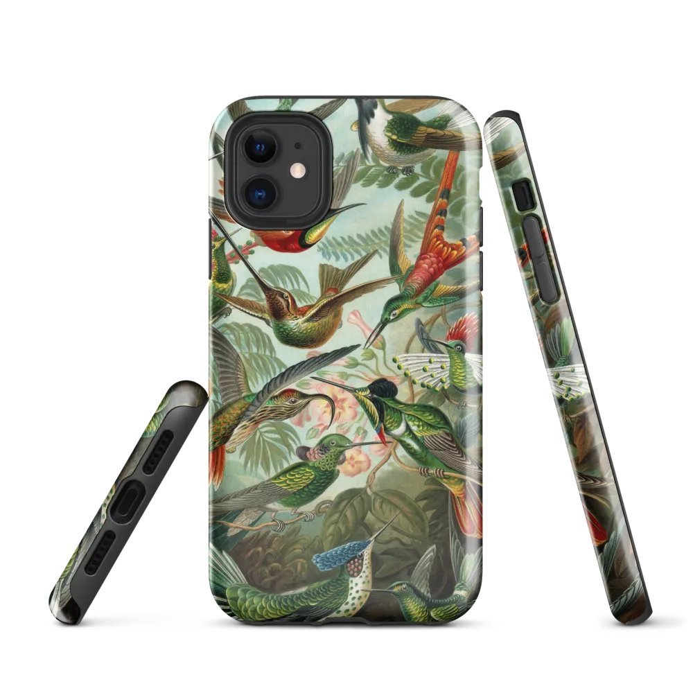 Hummingbirds by Ernst Haeckel Tough Case for iPhone® product image (1)
