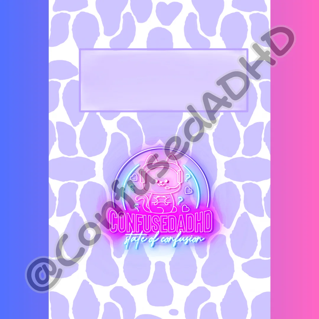Animal Print CADHD Digital Planner Covers product image (4)