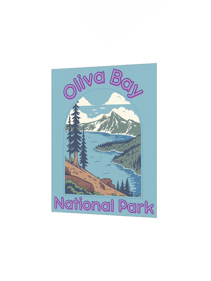 Oliva Bay National Park Poster product image (2)
