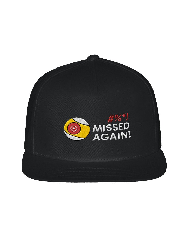 Missed Again! Logo Cap (Snapback - Black) product image (1)