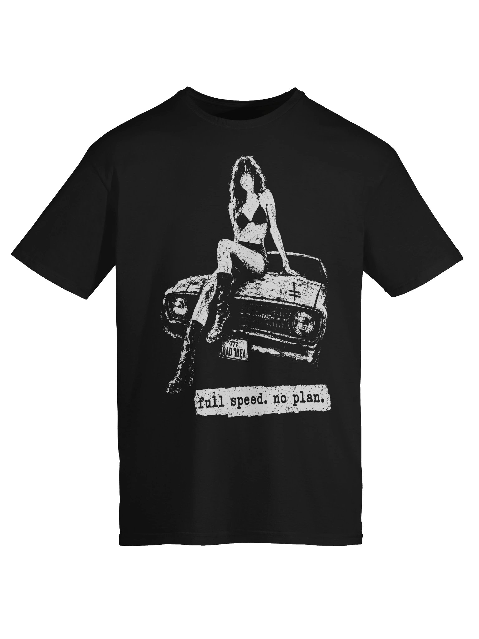 Full Speed. No Plan // Lightweight Graphic Tee product image (5)