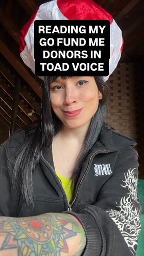 you guys are helping the music studio so much! 😭❤️ Toad drumming will be back soon