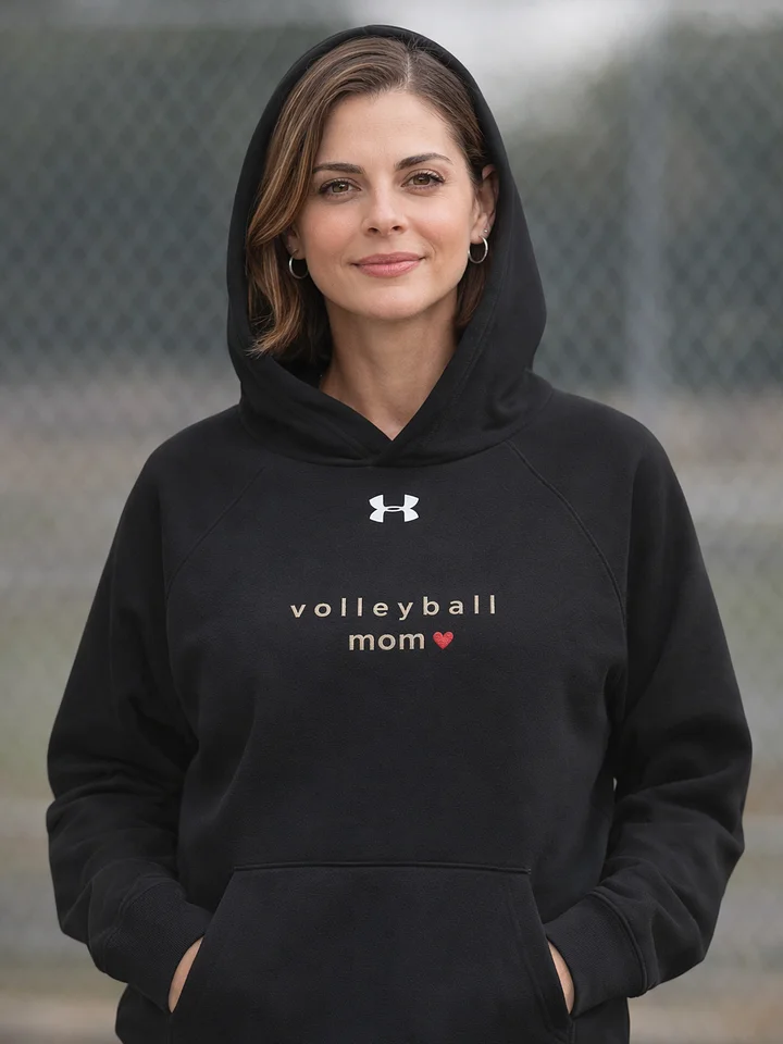 Volleyball Mom Classic Embroidered Hoodie product image (1)