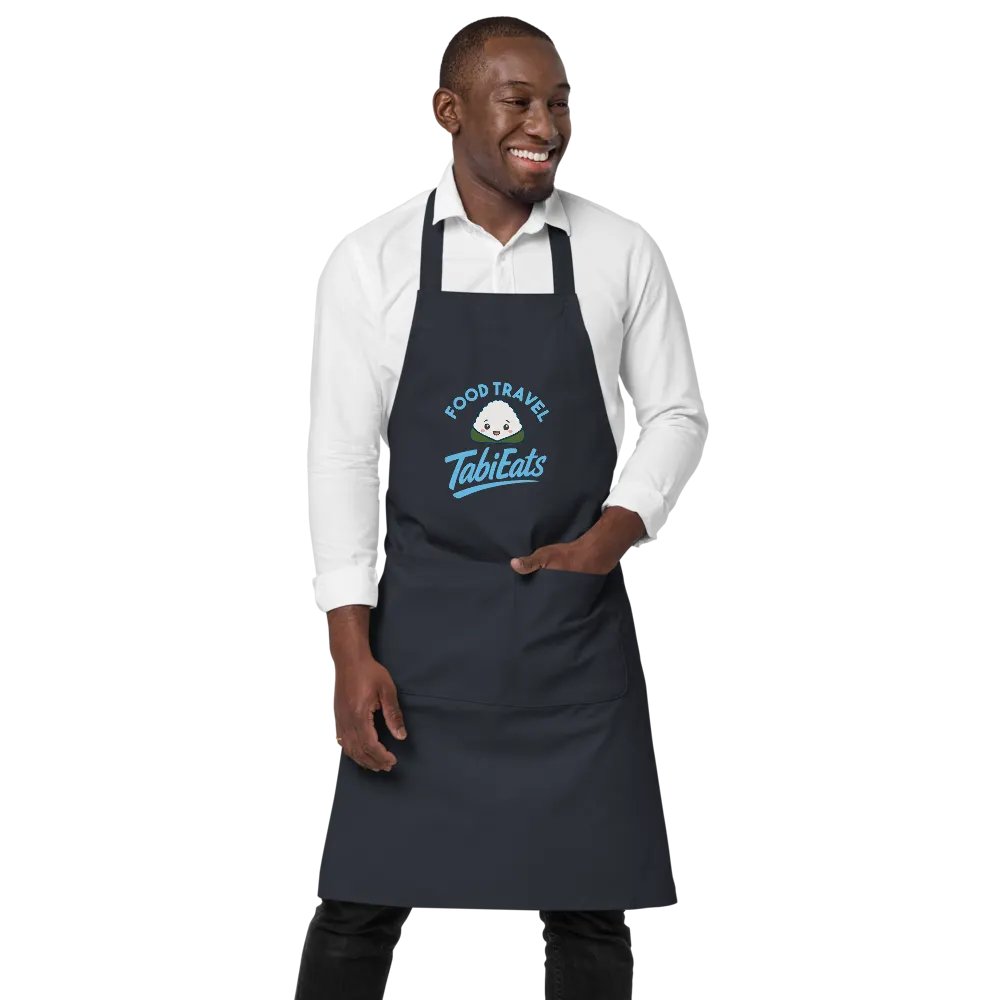 TabiEats Apron (Navy-Black) product image (1)