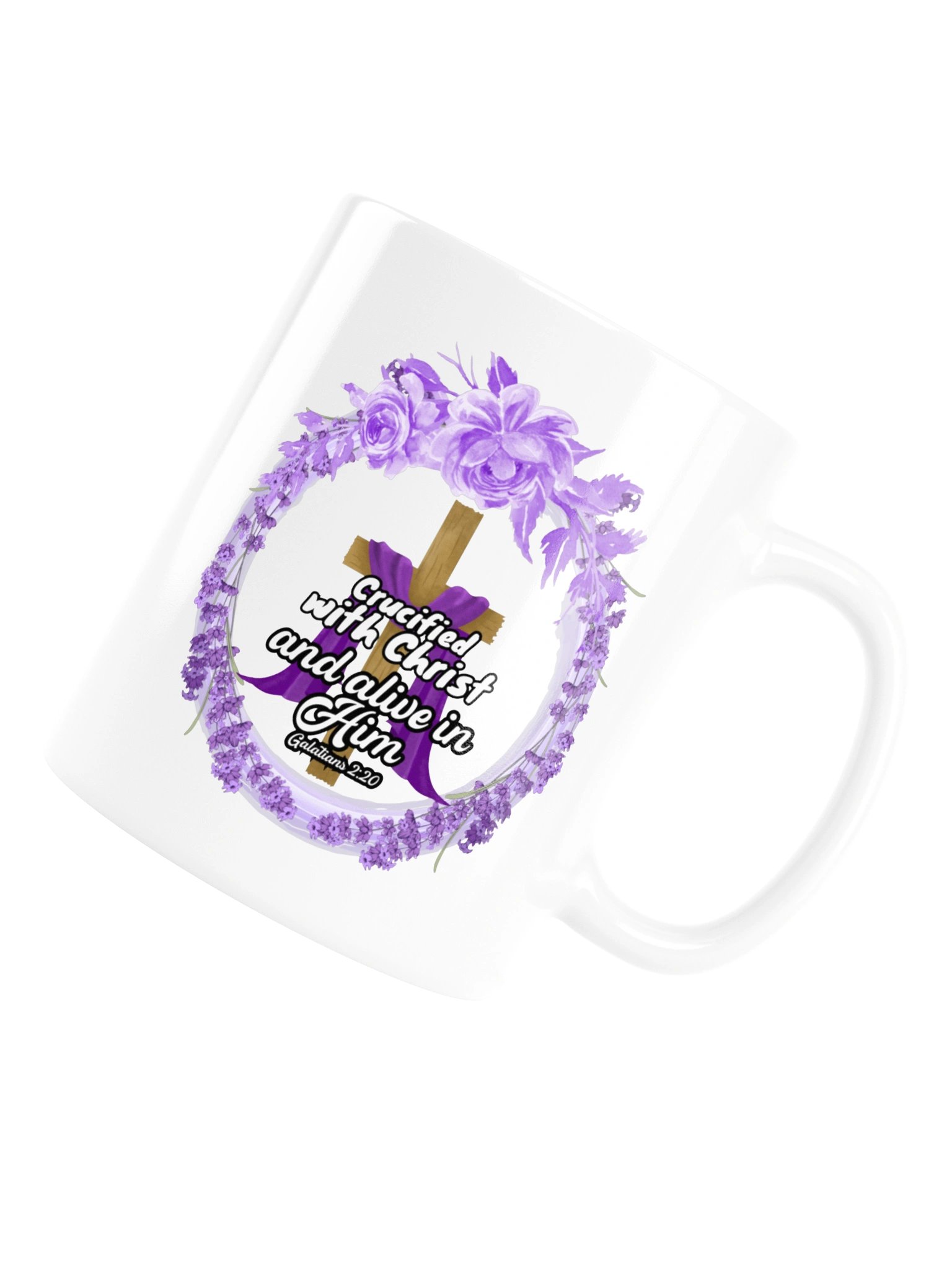 Alive in Him Galatians 2:20 Mug product image (16)