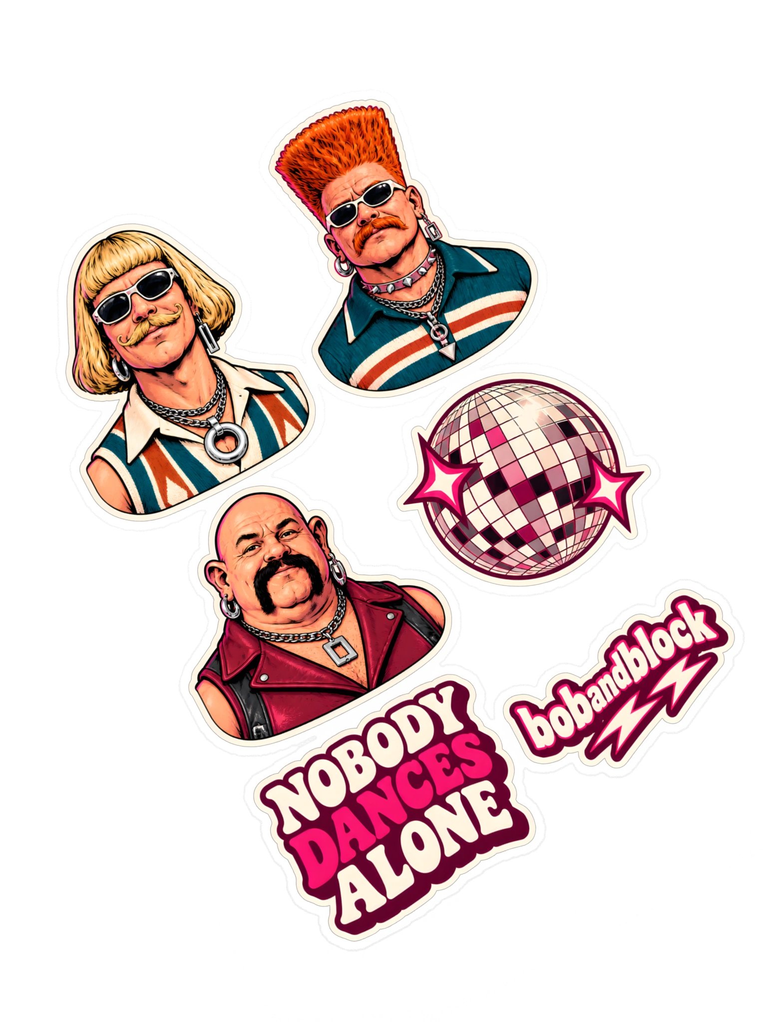 Dancefloor People Sticker Sheet product image (1)