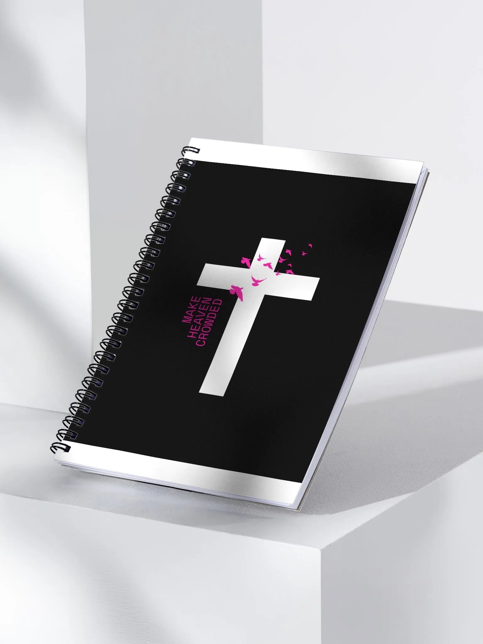 Heavenly Flight Spiral Notebook product image (3)