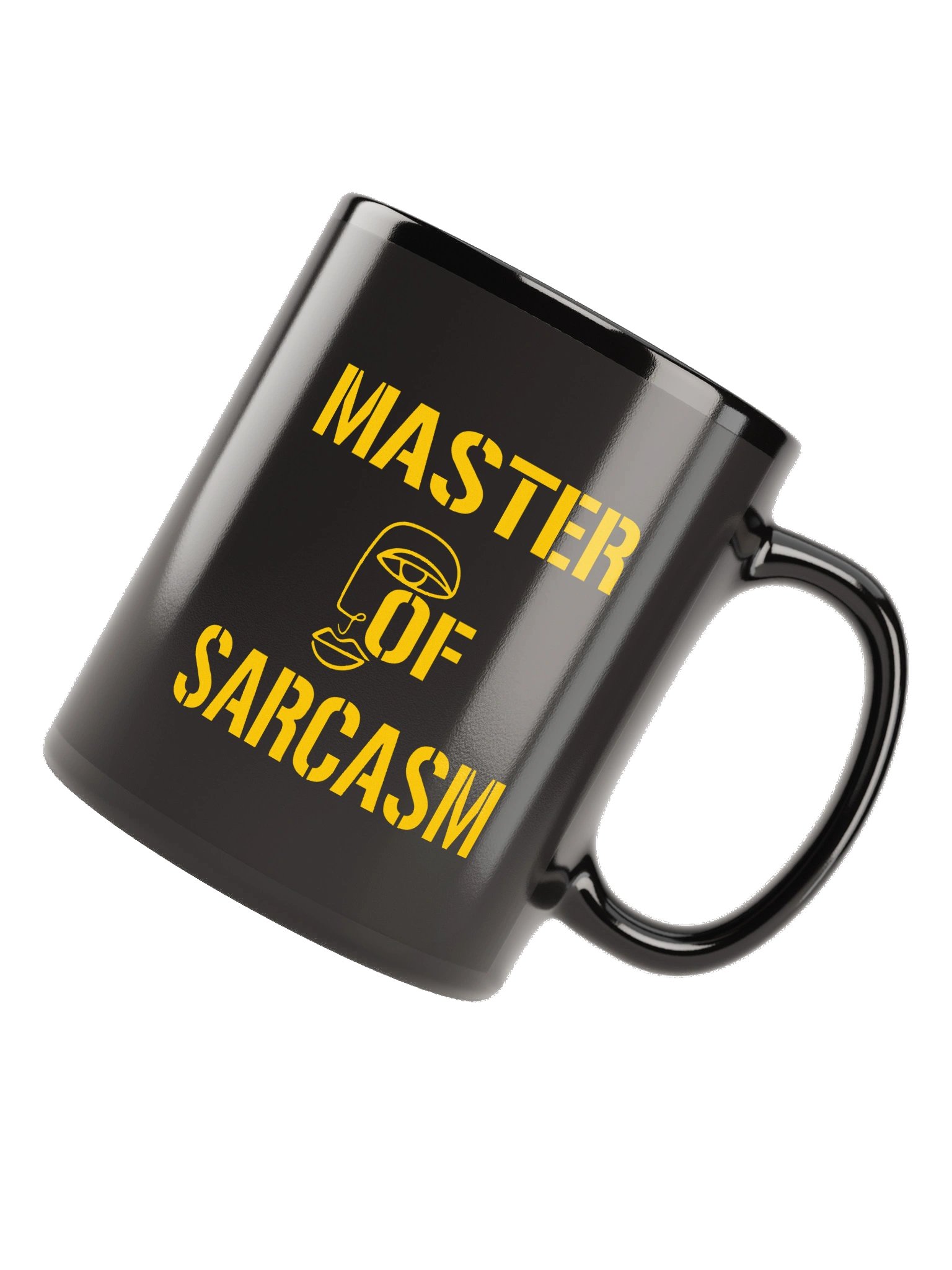 Master Of Sarcasm | Black Glossy Mug product image (6)