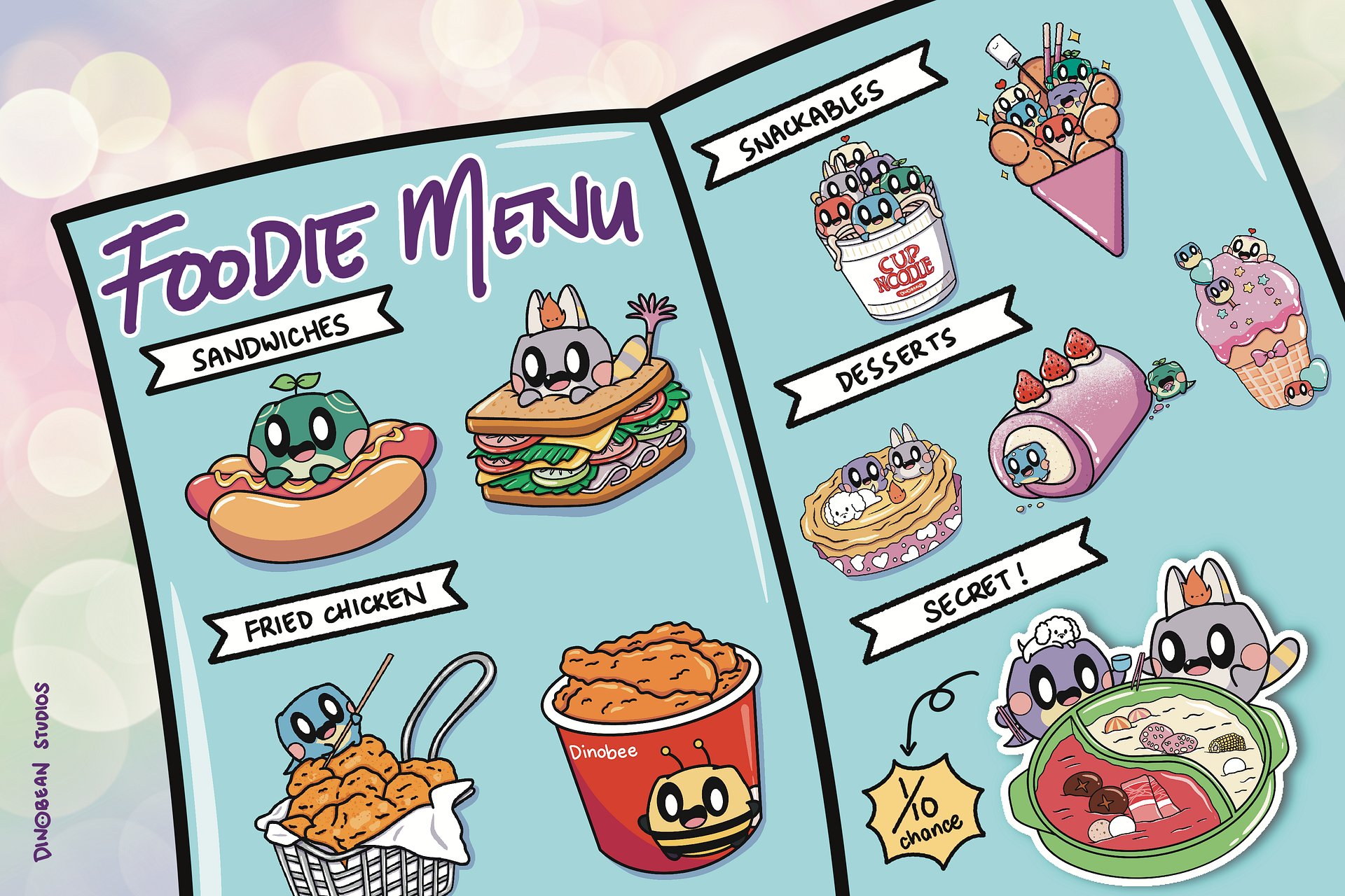 Foodie Menu Bundle Sticker Set product image (3)