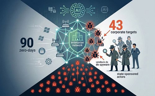 90 failles zero-day en 2025 : les entreprises dans le viseur comme jamais: Google vient de publier son rapport annuel sur les...