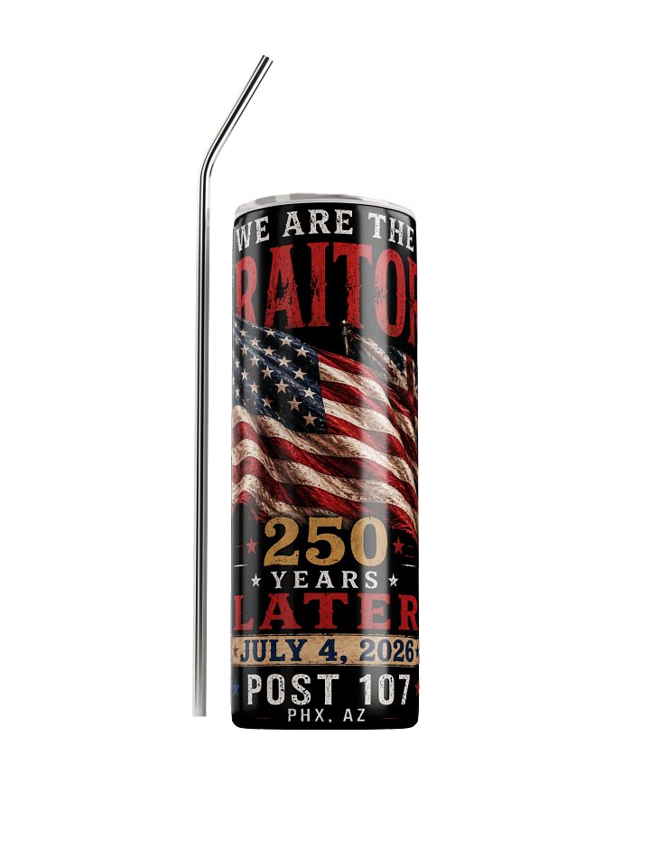 We Are the Traitors 2026 Patriotic Tumbler product image (1)