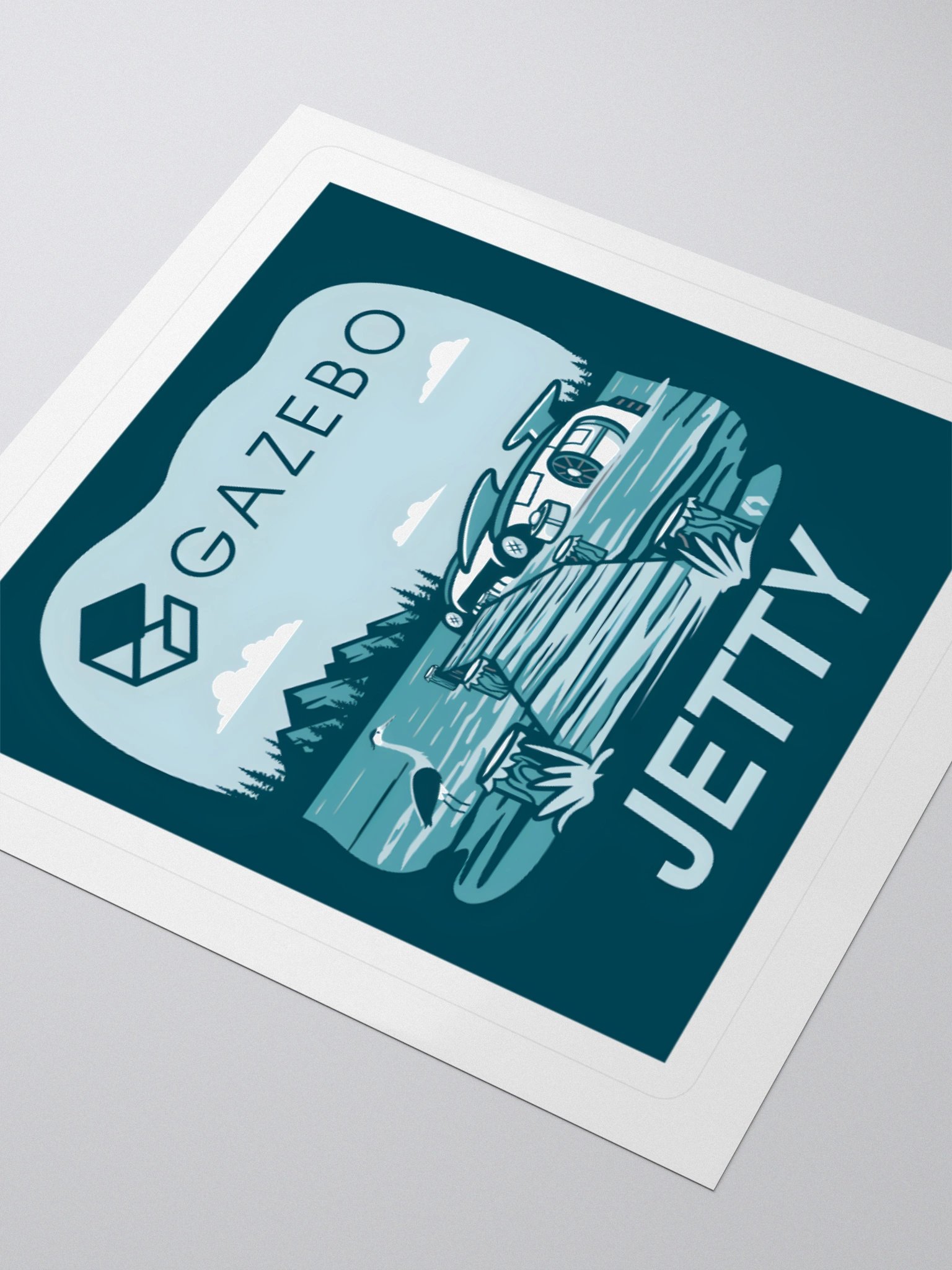 Gazebo Jetty sticker product image (3)