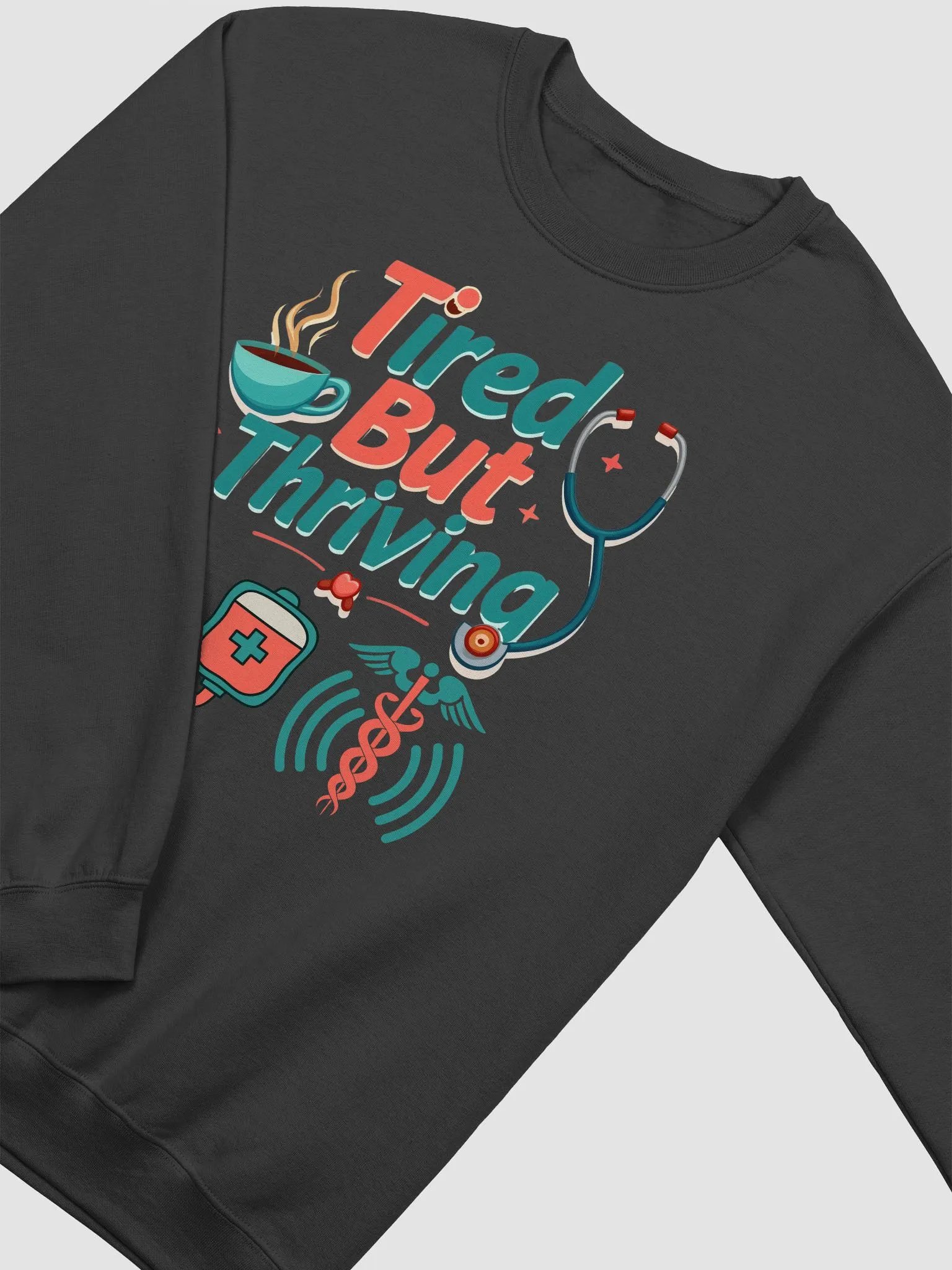 Thriving Nurse Crewneck Sweatshirt product image (13)