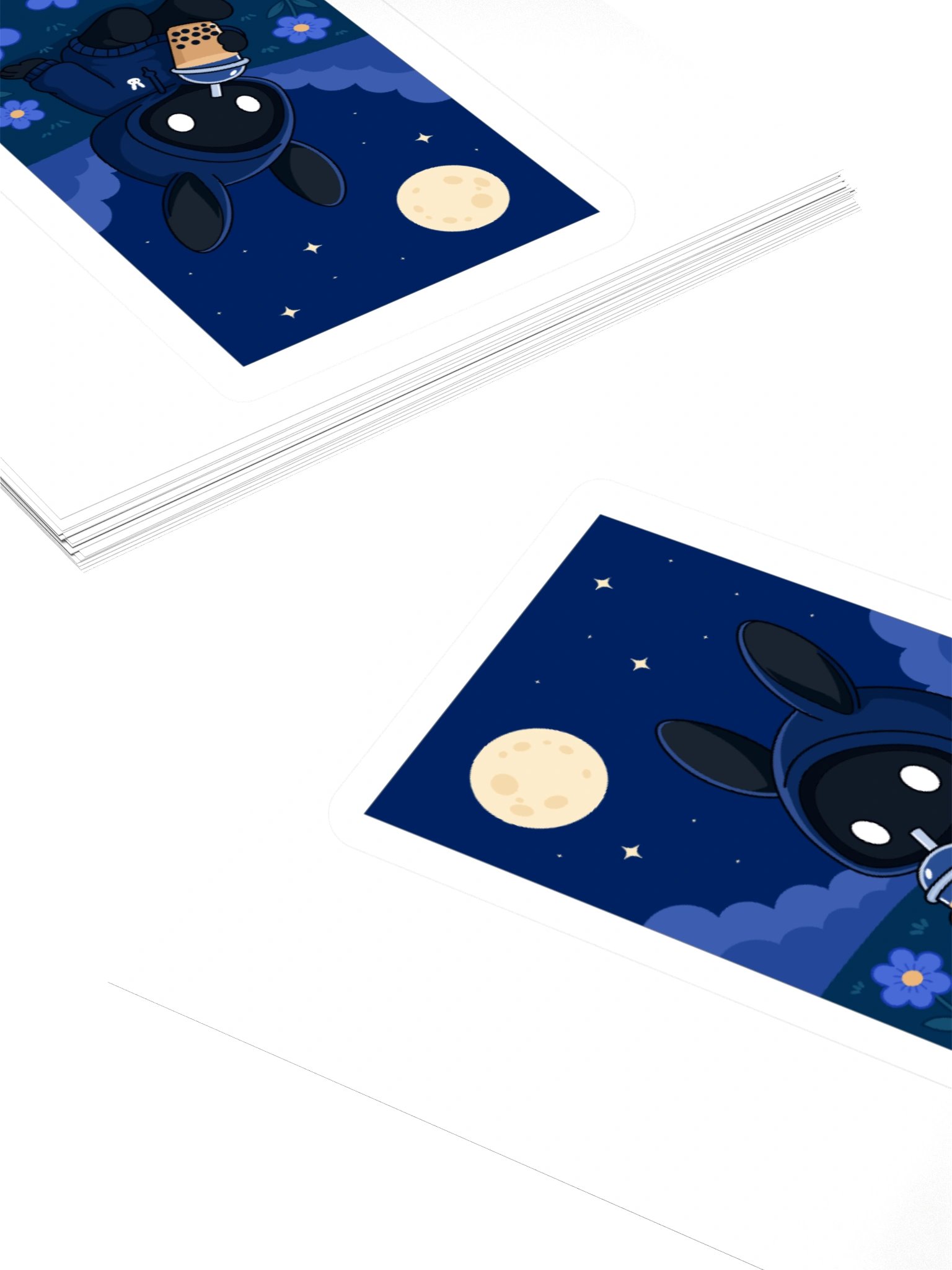 Poochoki Moonlight Bubble Tea Sticker product image (4)