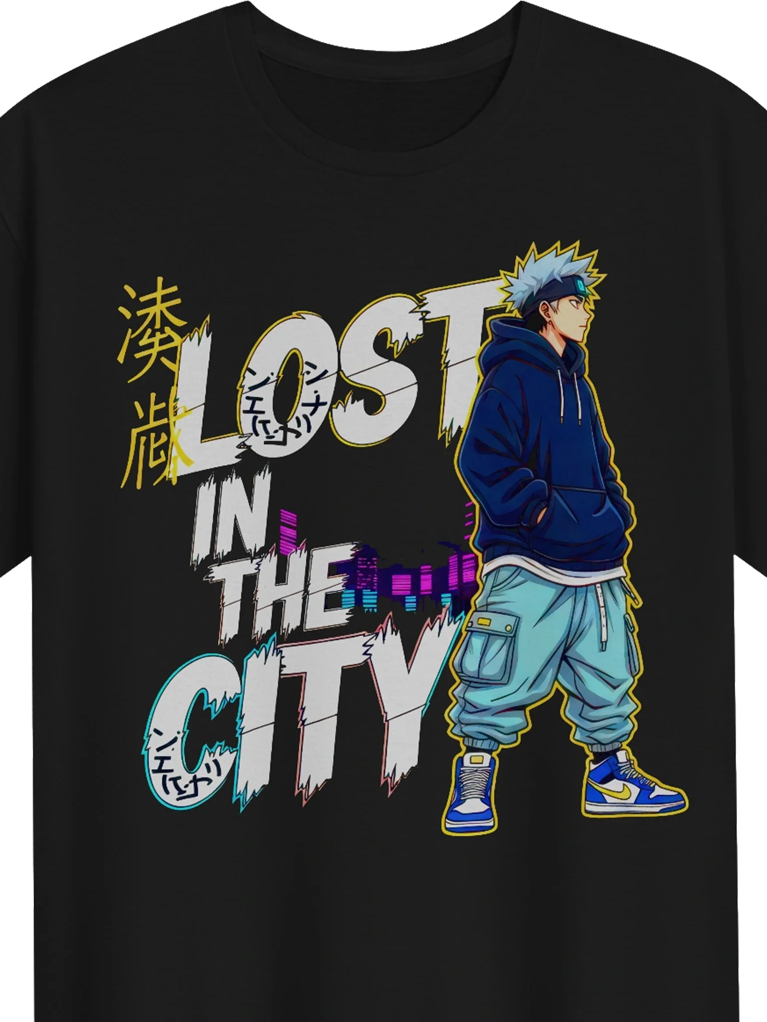 Gildan Unisex Softstyle Graphic Tee - Lost In The City product image (2)