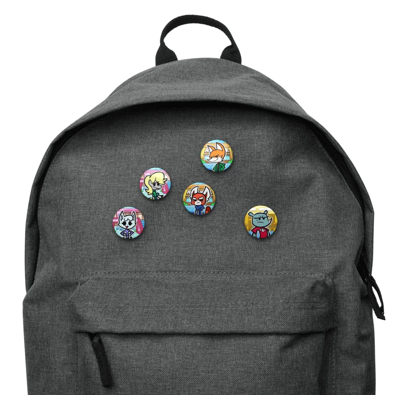 Top and RabRab Pin Buttons Set 2 product image (6)