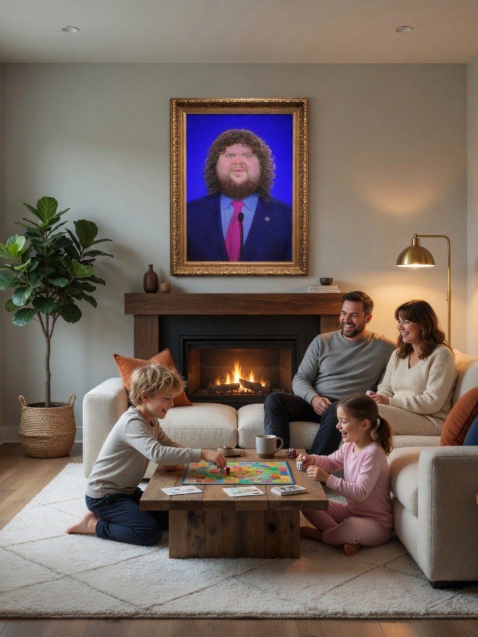 Jd Vance Canvas Portrait (Large) product image (3)