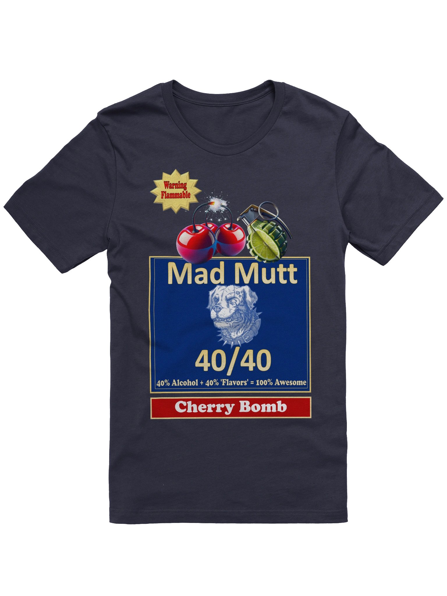 Mad Mutt Tee - Cherry Bomb product image (1)