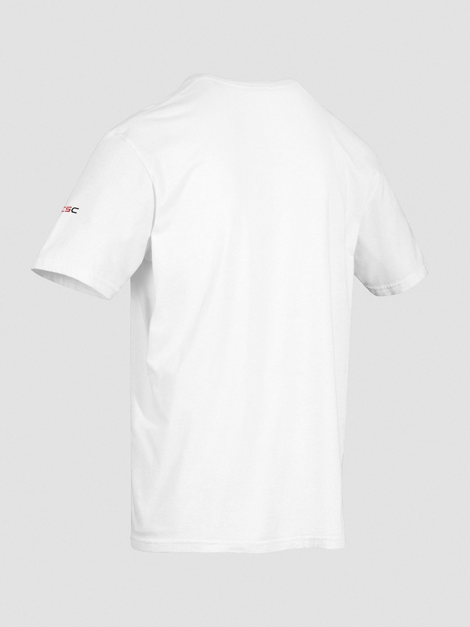 'Again!' Embroidered Emblem Unisex T-Shirt (White) product image (8)