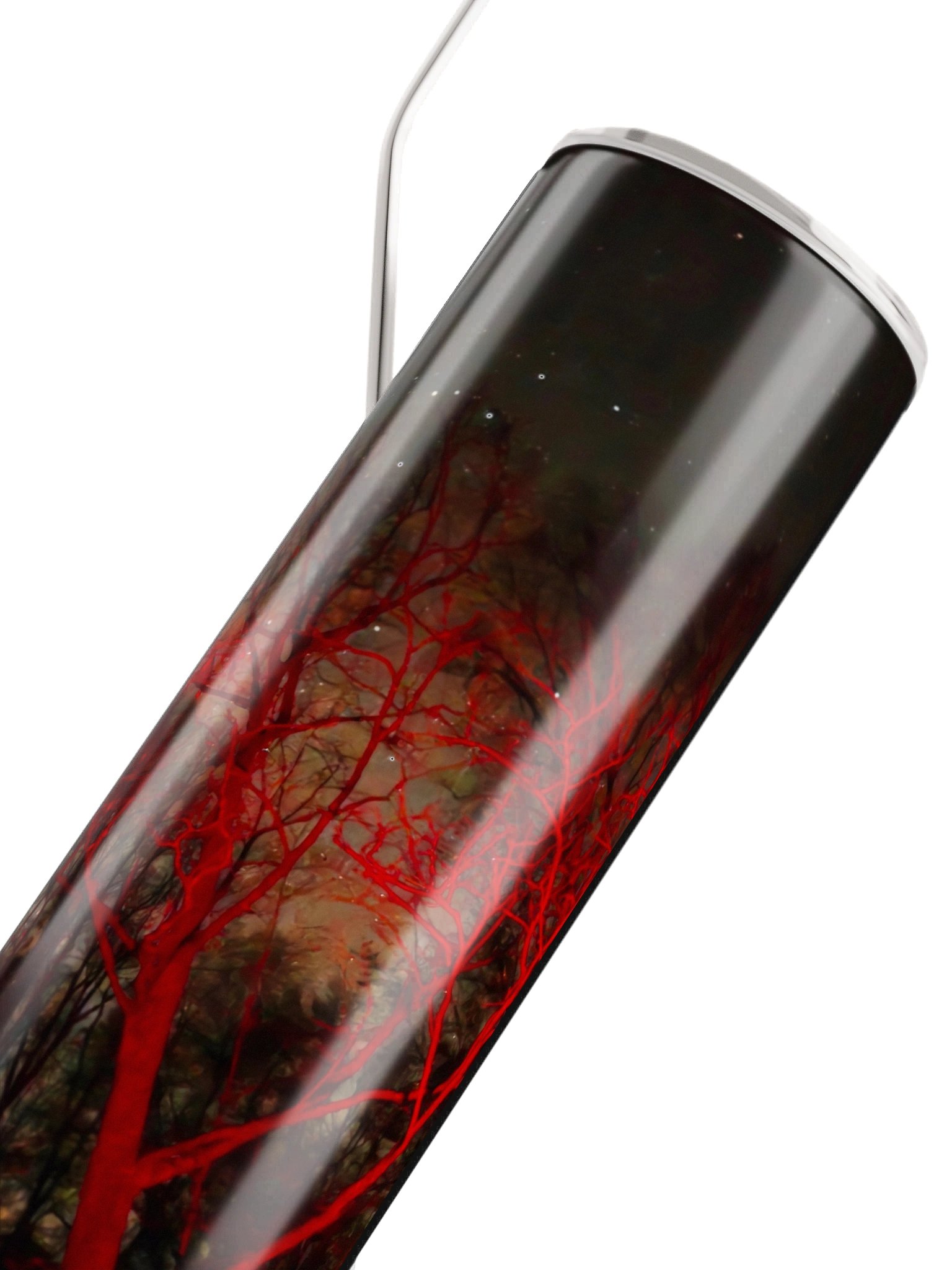 Night Sky Red Forest Stainless Tumbler product image (4)