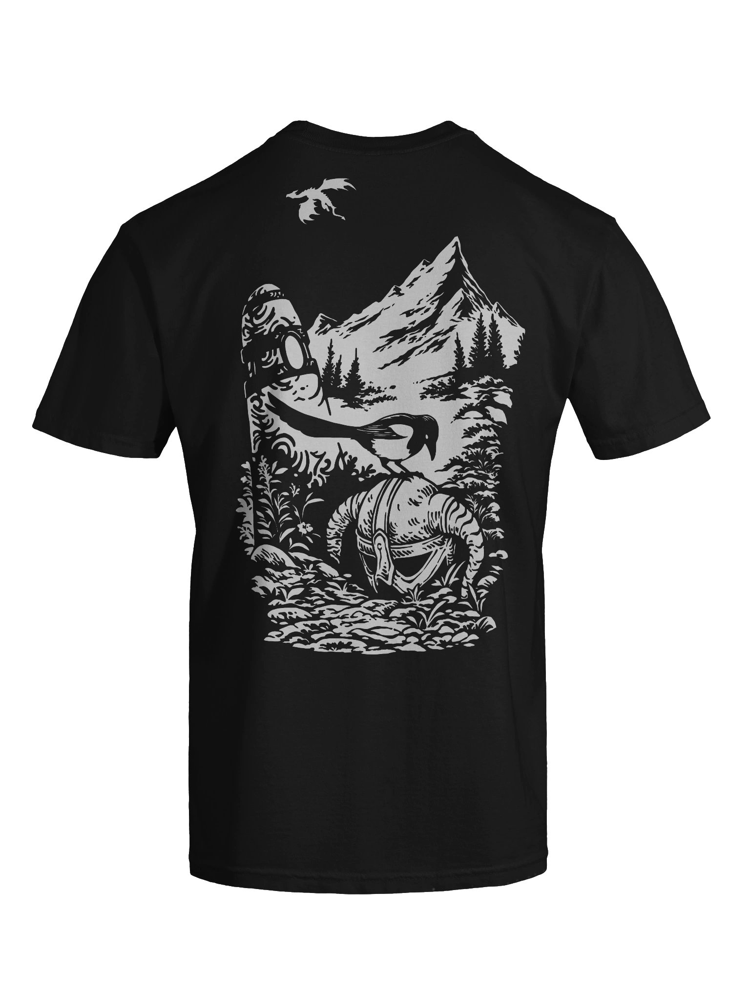 'Finally Awake' (Black T-Shirt) product image (9)