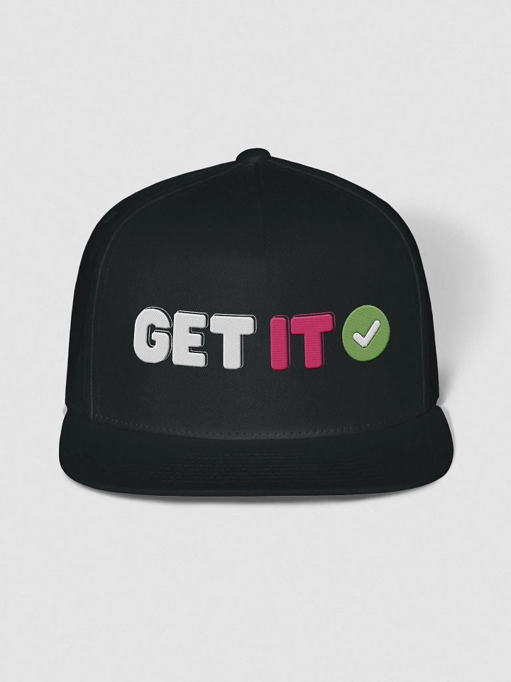 GET IT Checked Snapback - Embroidered product image (1)