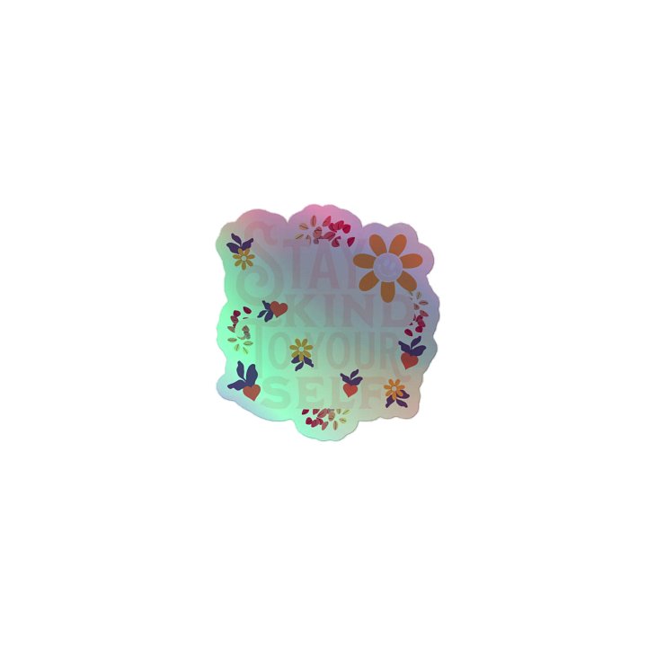 Kindness Garden Holographic Sticker Sheet product image (1)