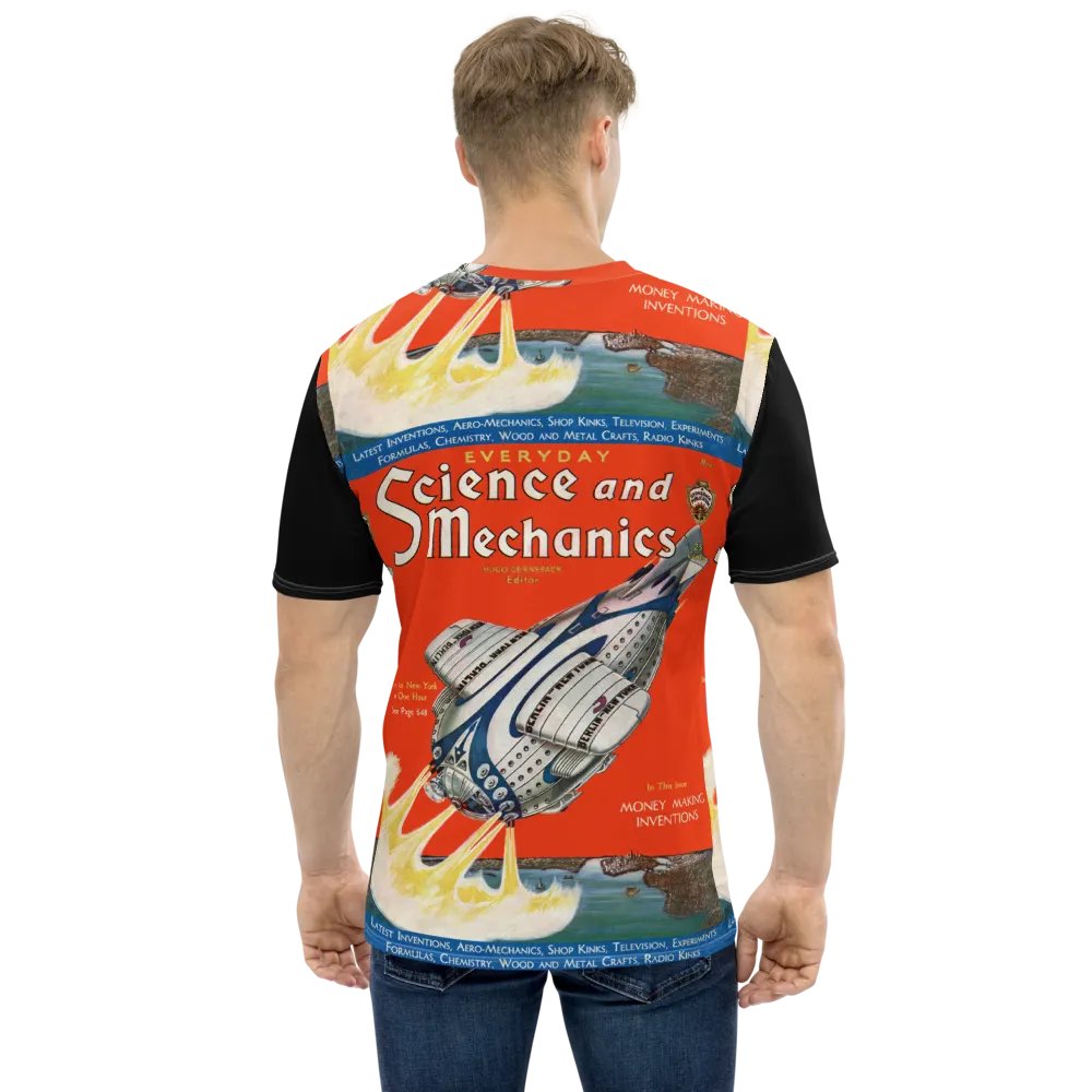 'Science and Mechanics' Vintage All-Over Print Tee product image (8)