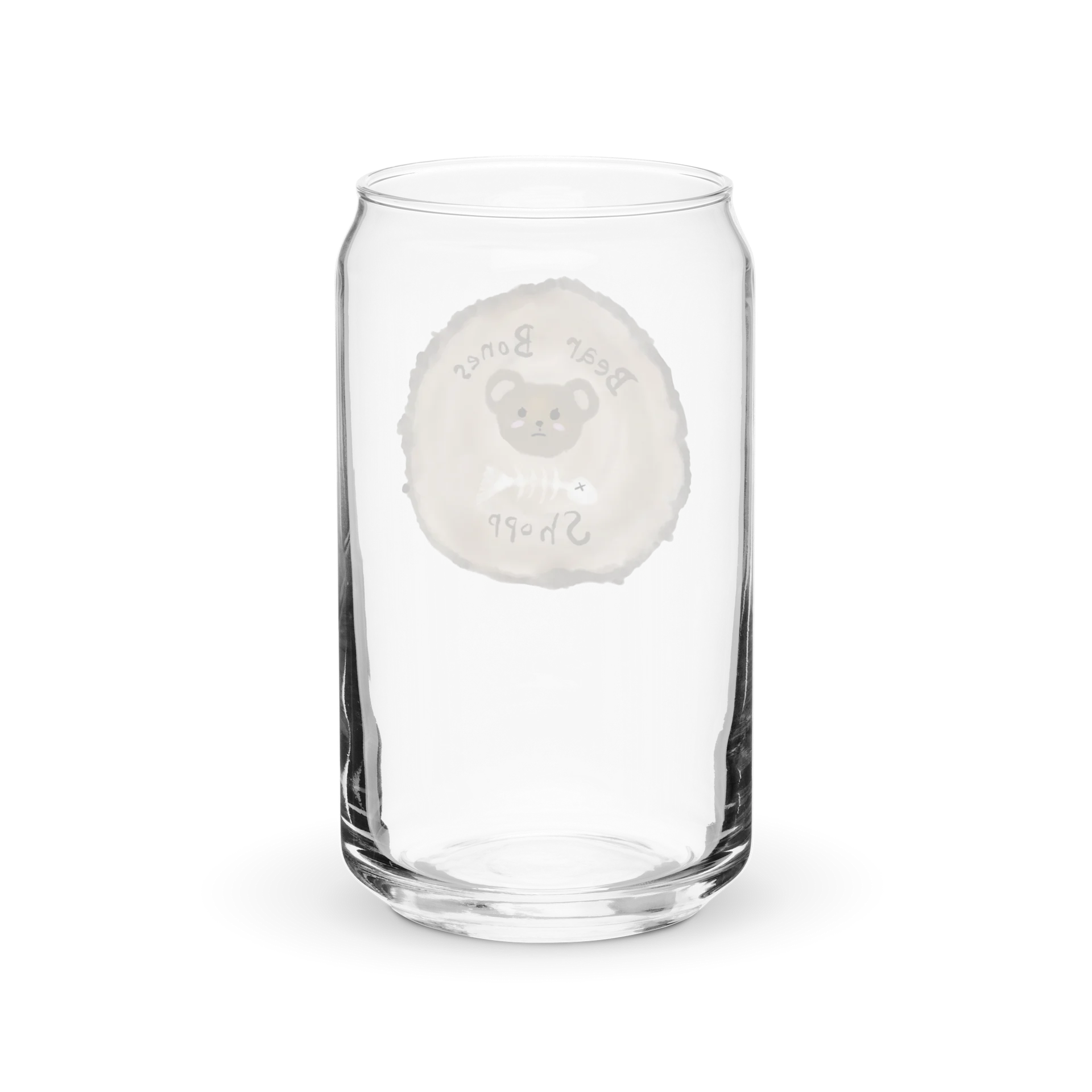 Bear Bones Shopp - Can-Shaped Glass product image (6)