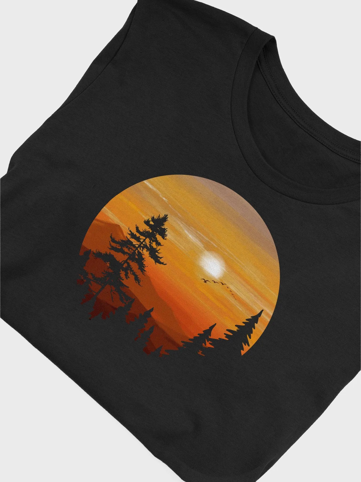 Sunset Silhouette Unisex Graphic Tee product image (24)