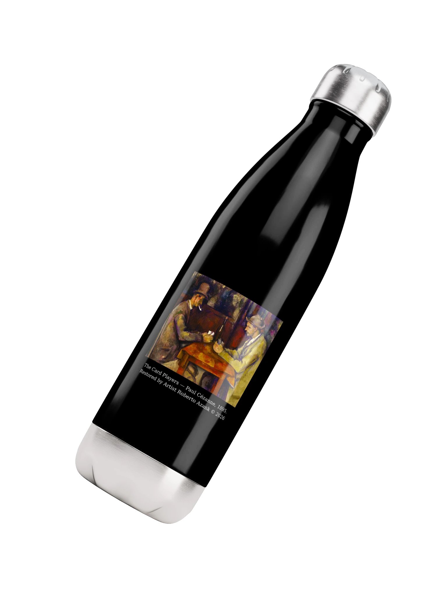 The Card Players — Water Bottle product image (4)