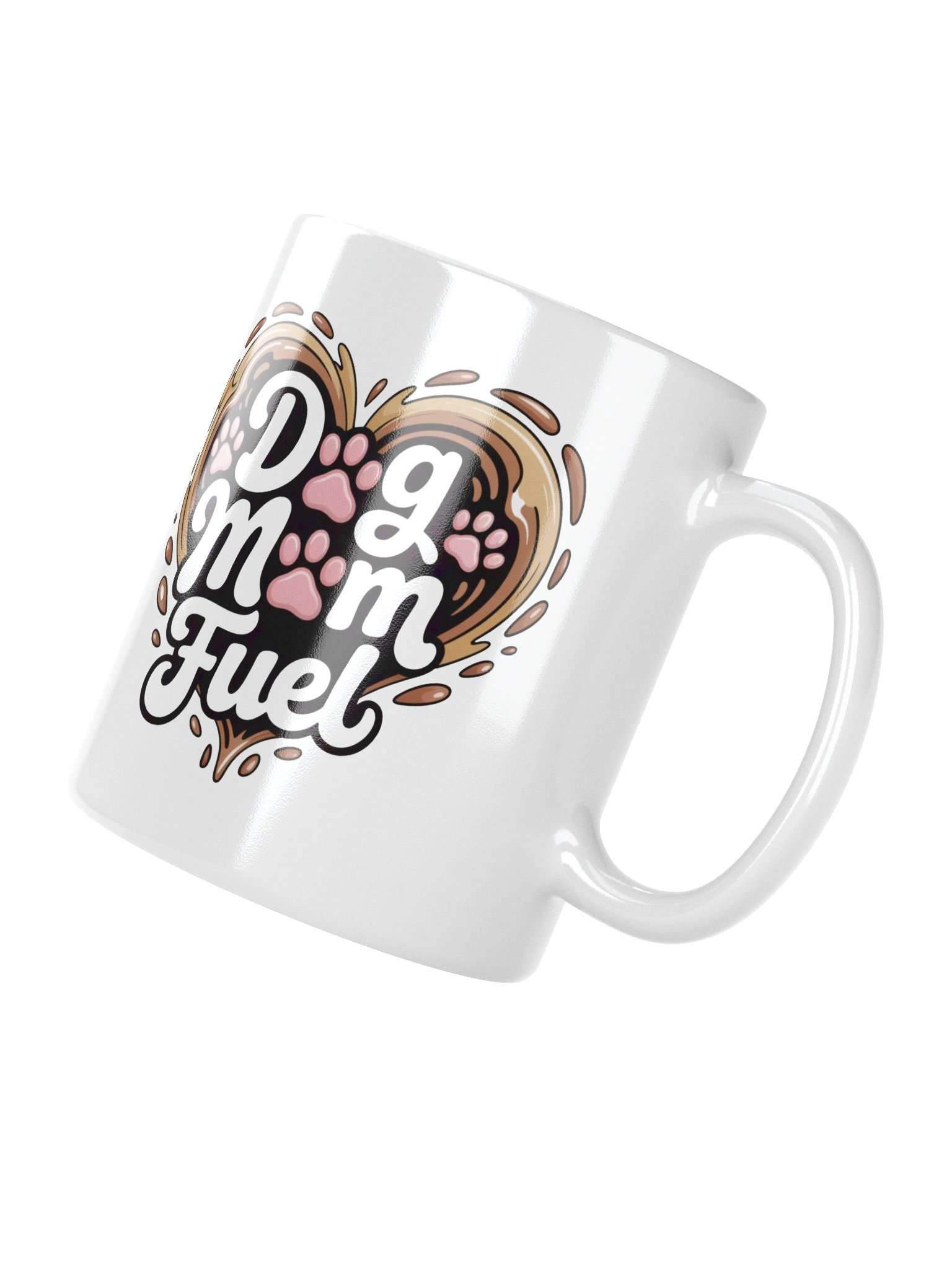 Dog Mom Fuel Coffee Mug – Cute Gift for Dog Moms product image (10)
