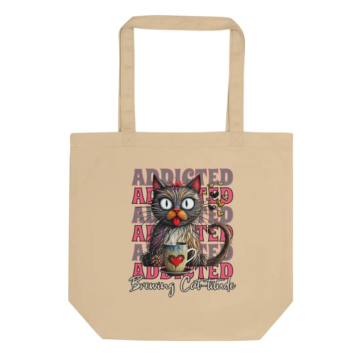 Addicted Brewing Cat-titude Tote Bag product image (1)