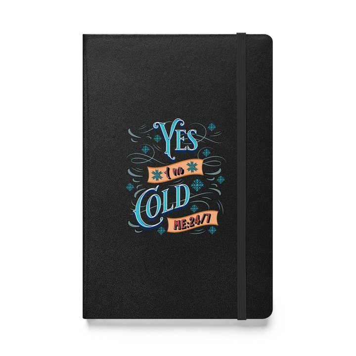 Yes Im Cold ME24/7 Winter Wonderland Hardcover Journal product image (1)