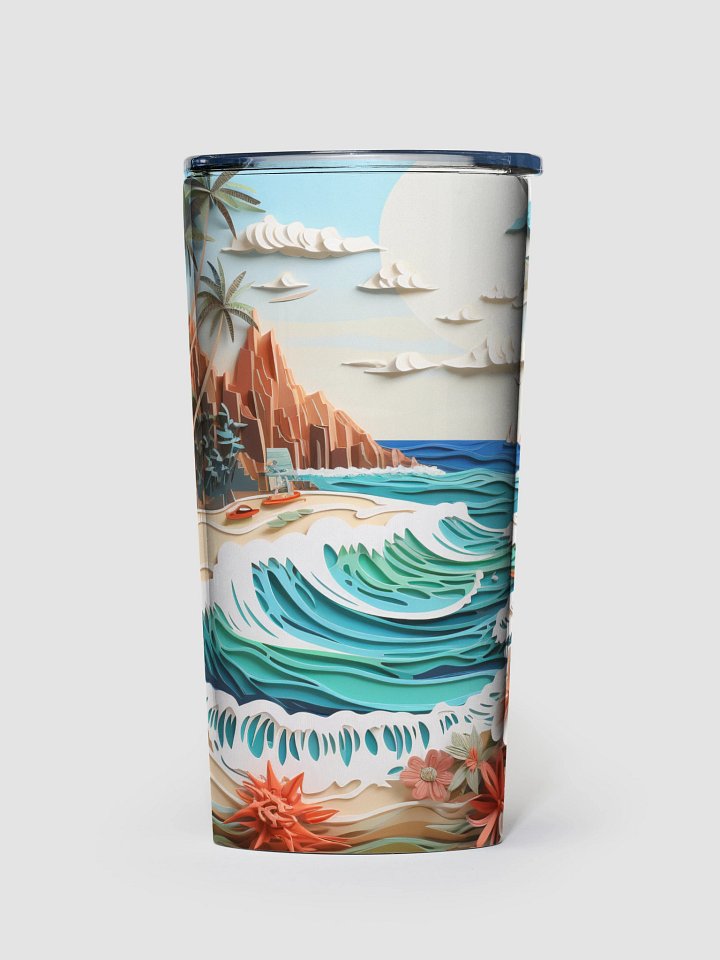 Tropical Paradise Stainless Steel Tumbler product image (1)