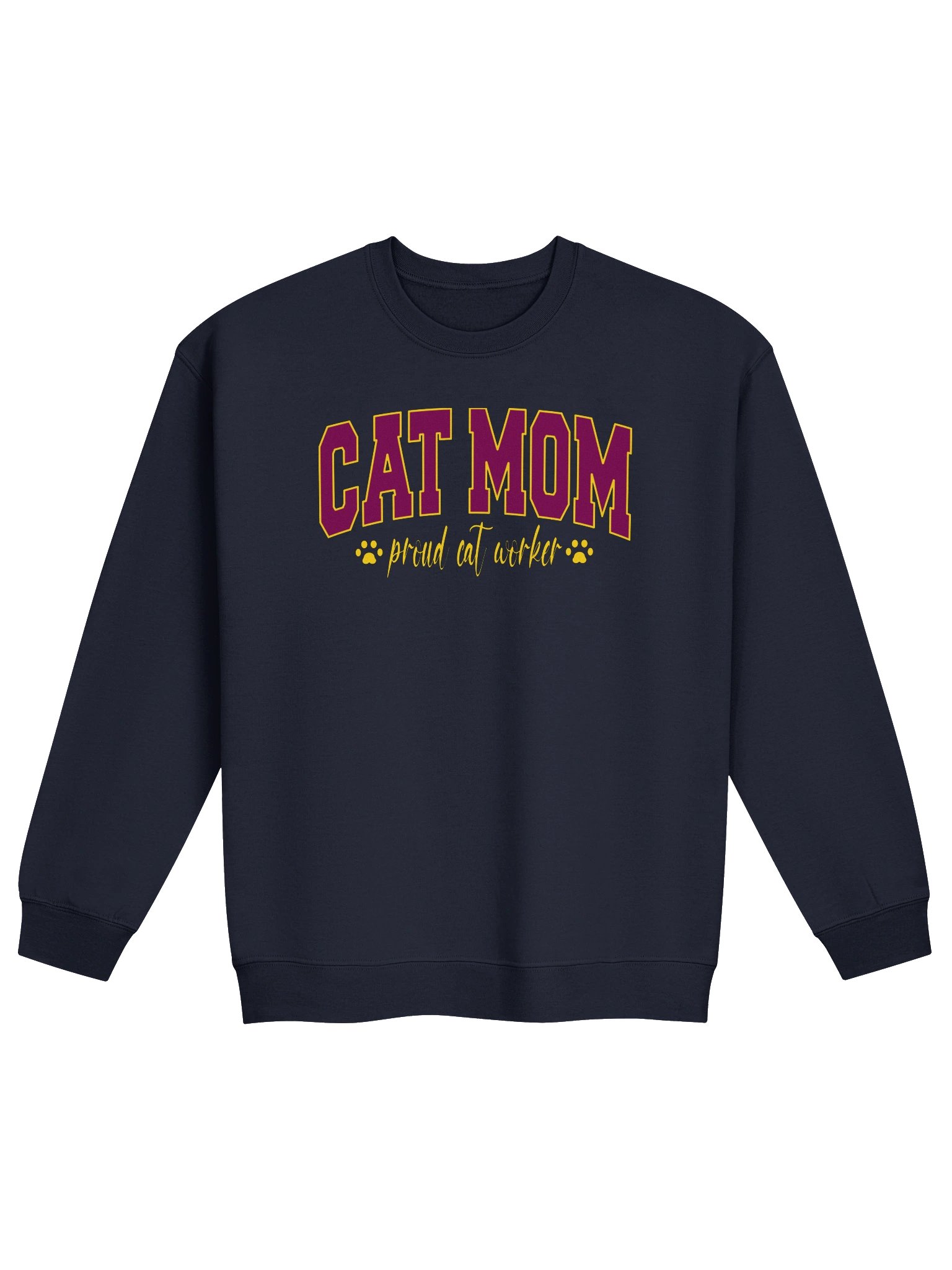 Cat Mom (proud cat worker) - Unisex Adult Sweatshirt product image (13)