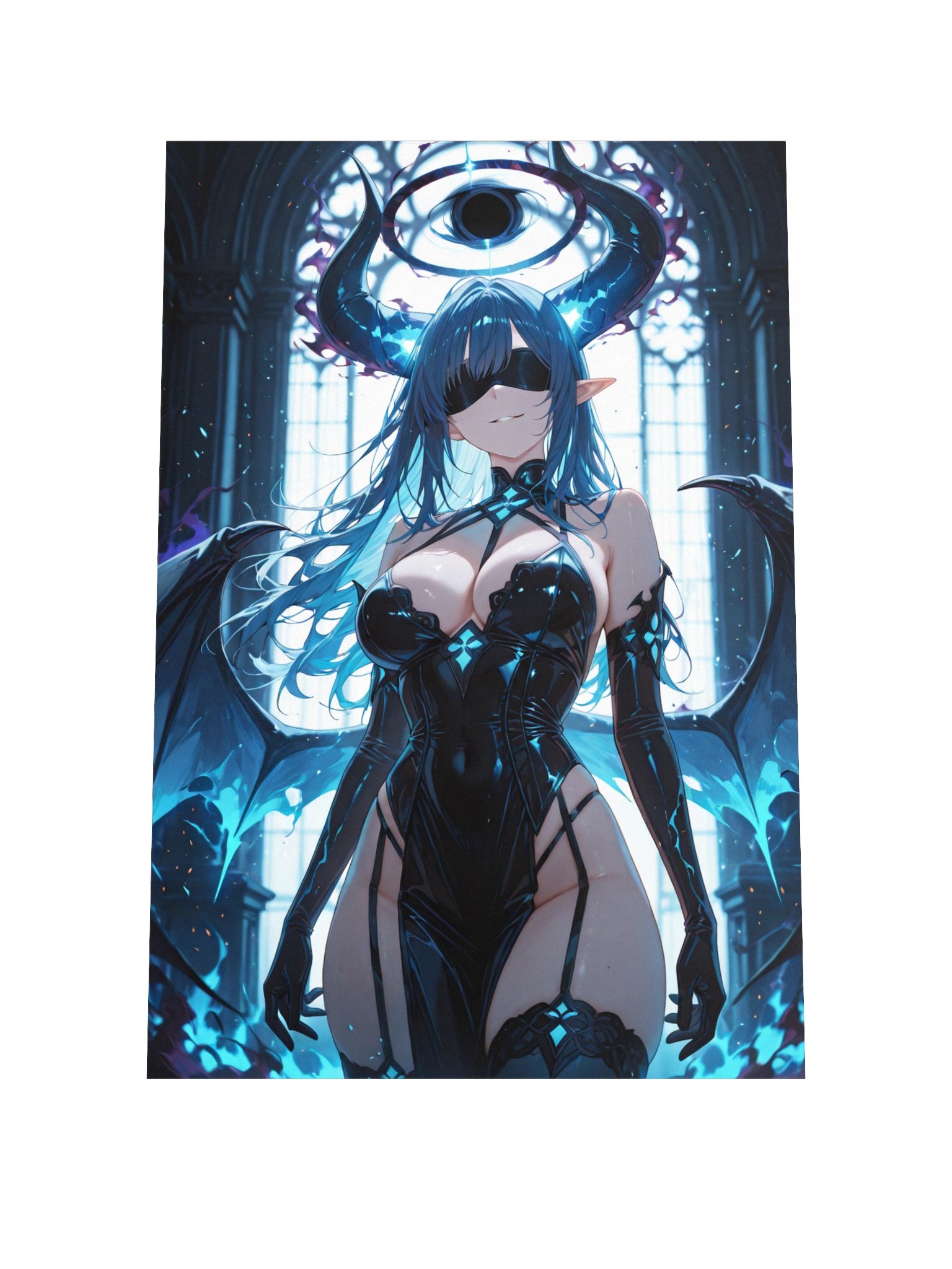 Mystical Dragon Girl Poster product image (1)