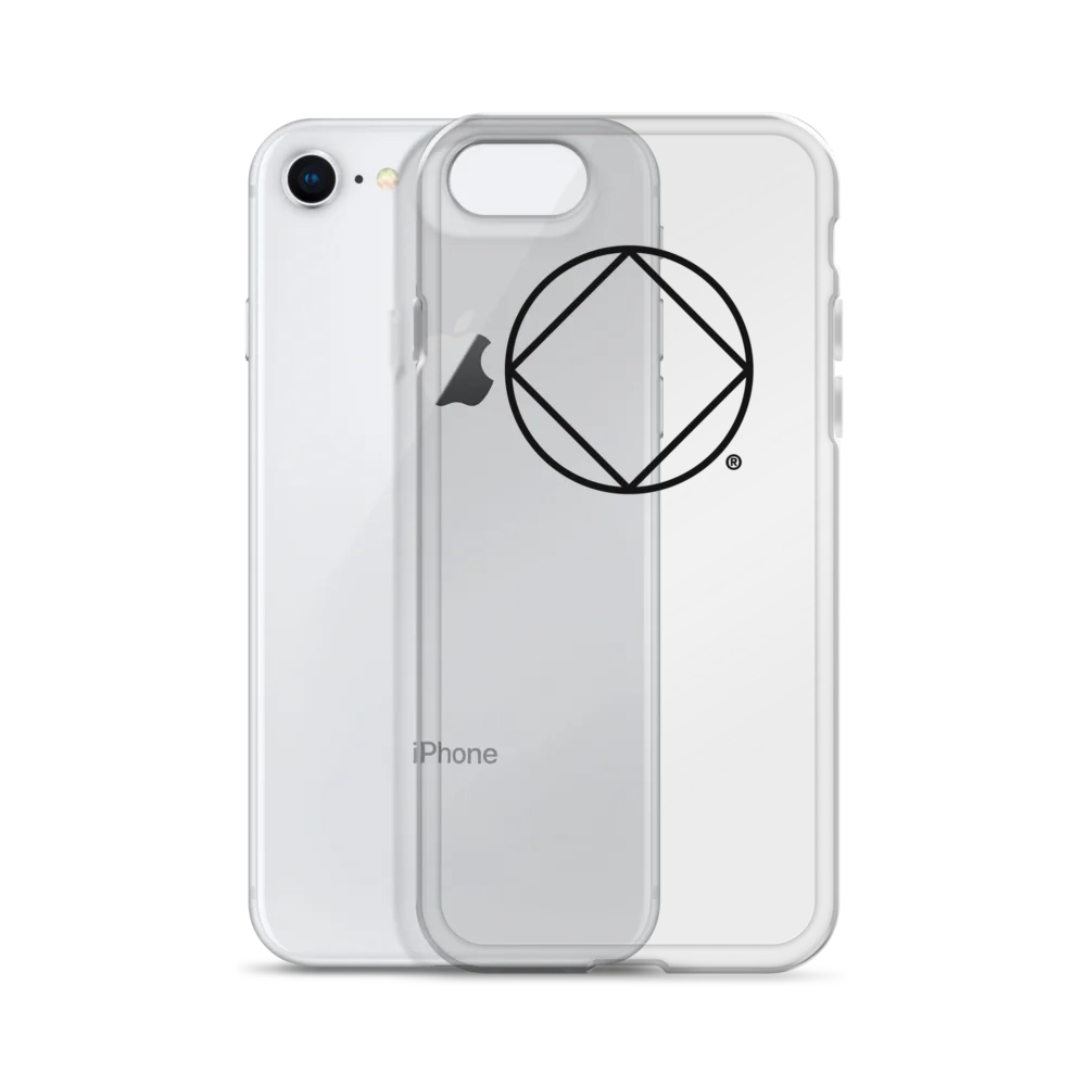 Geometric Circle Diamond iPhone Clear Case (7/8/XR/X/XS) product image (2)