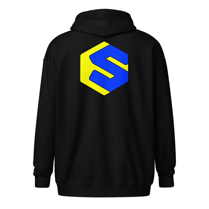 Zip up Hoodie - with logos product image (1)