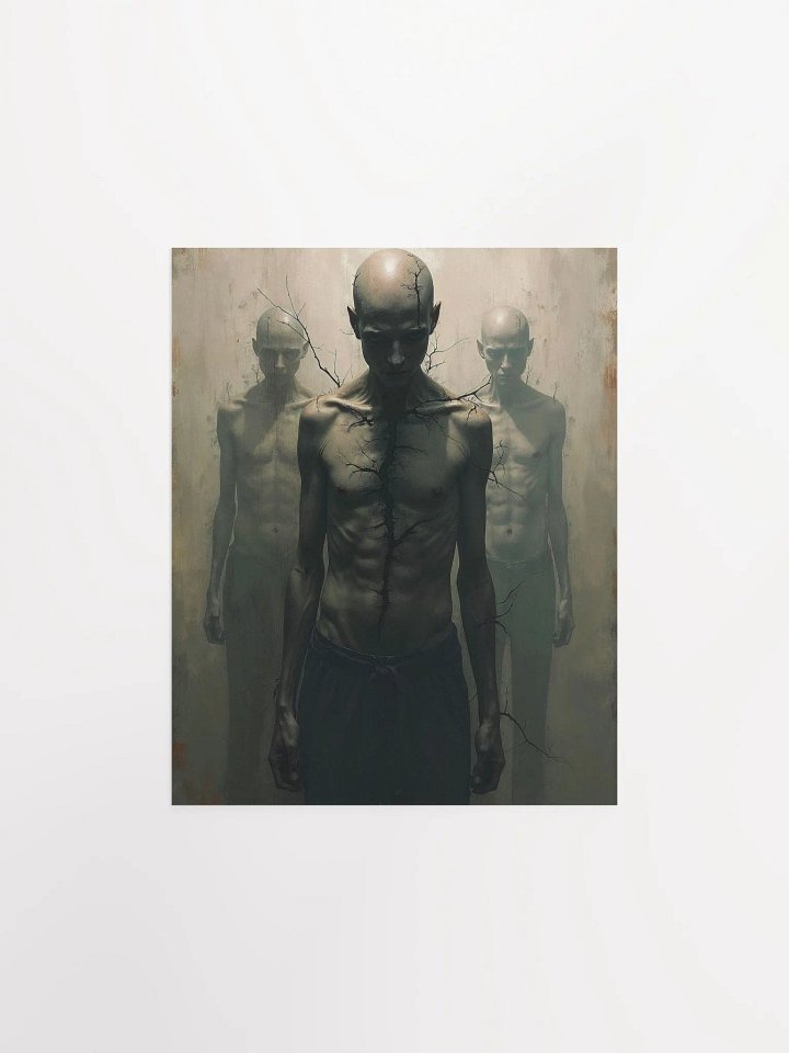 Fractured Echoes Matte Poster product image (8)