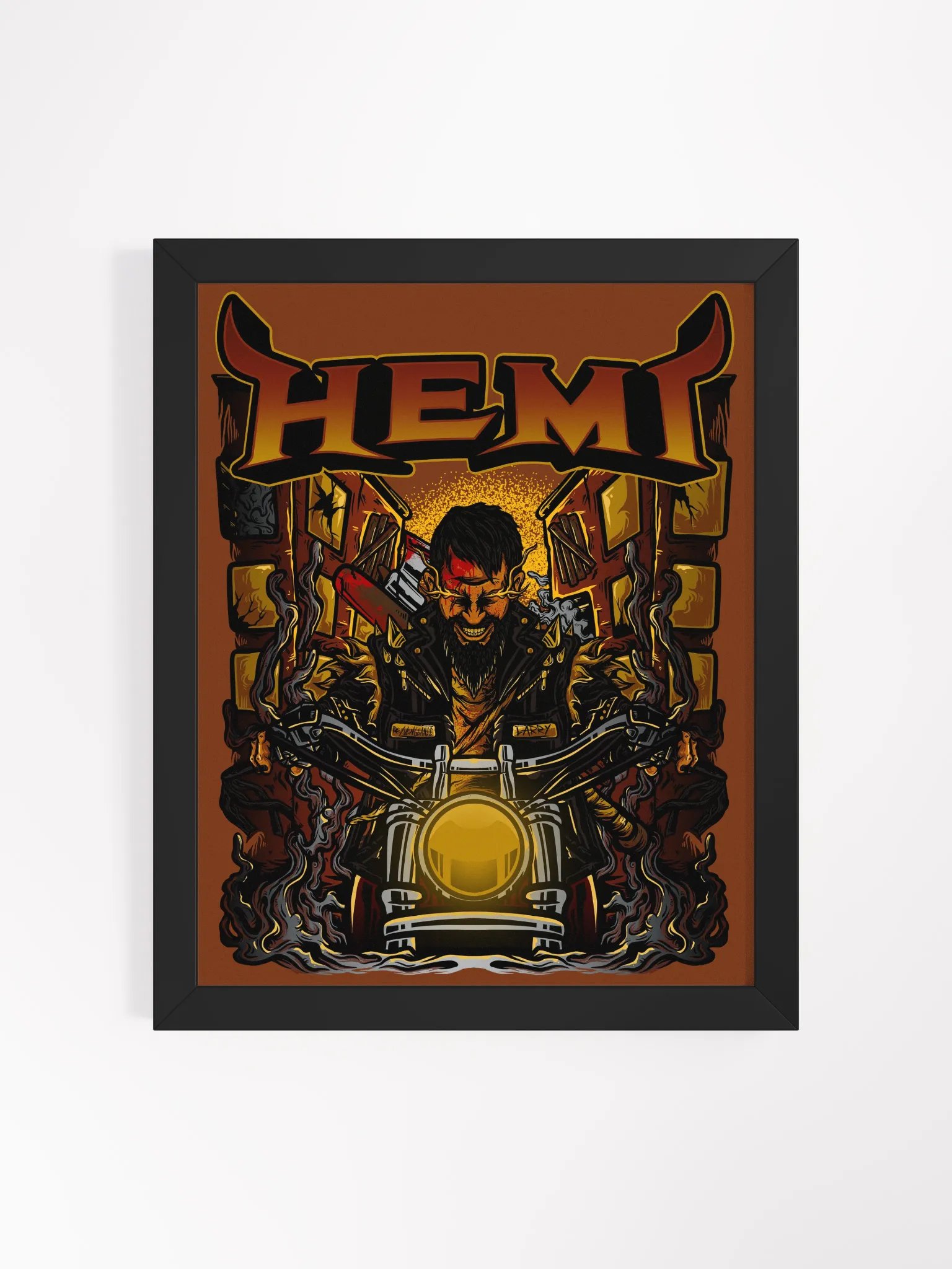 Re/Vengeance Framed Matte Poster product image (1)