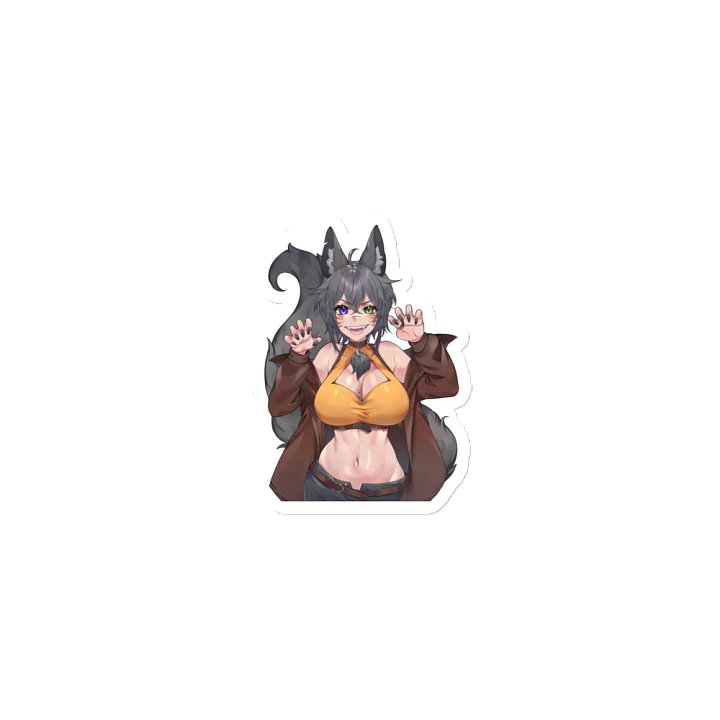 WolfcatRisi Rawr Magnet product image (1)