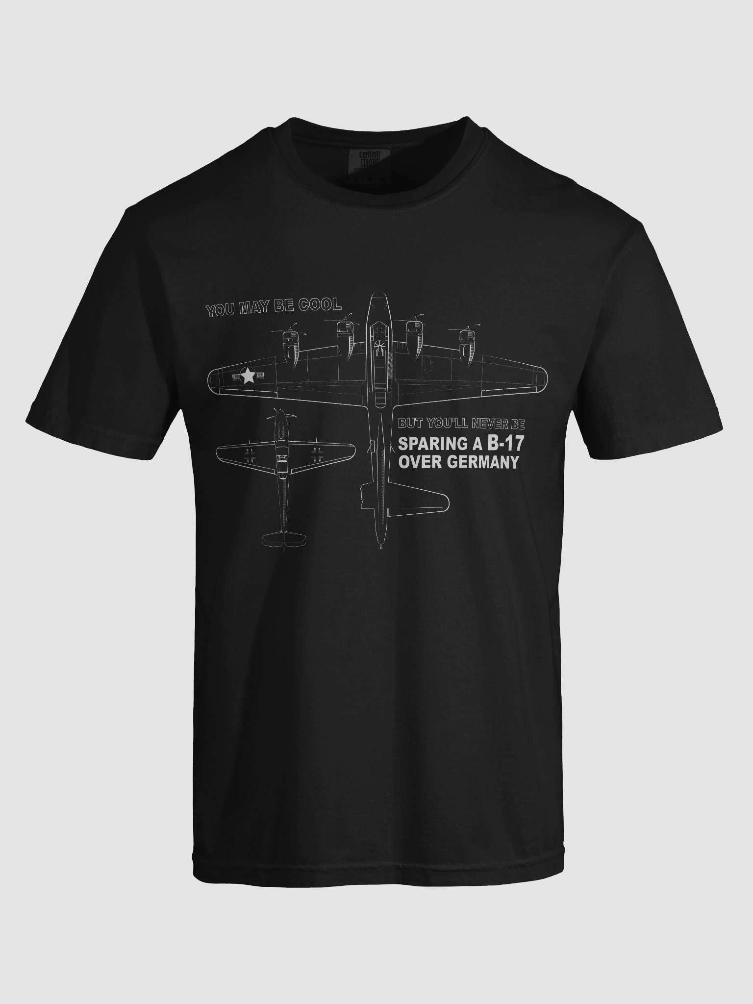 B-17 and BF-109 You May Be Cool product image (13)