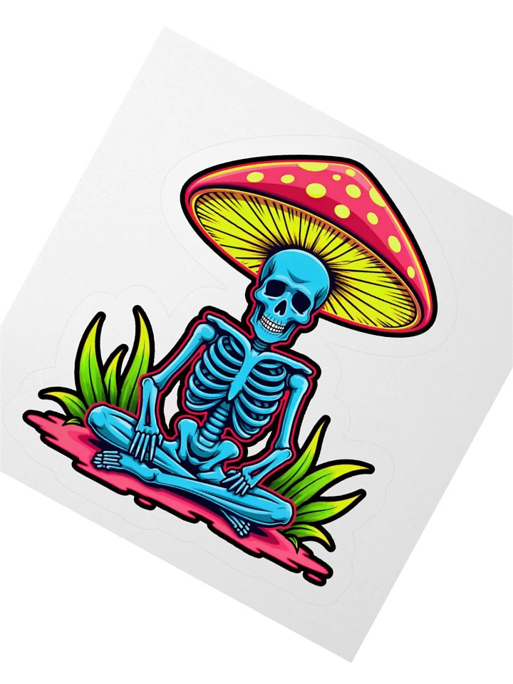 Skeleton Shroom Sticker product image (2)