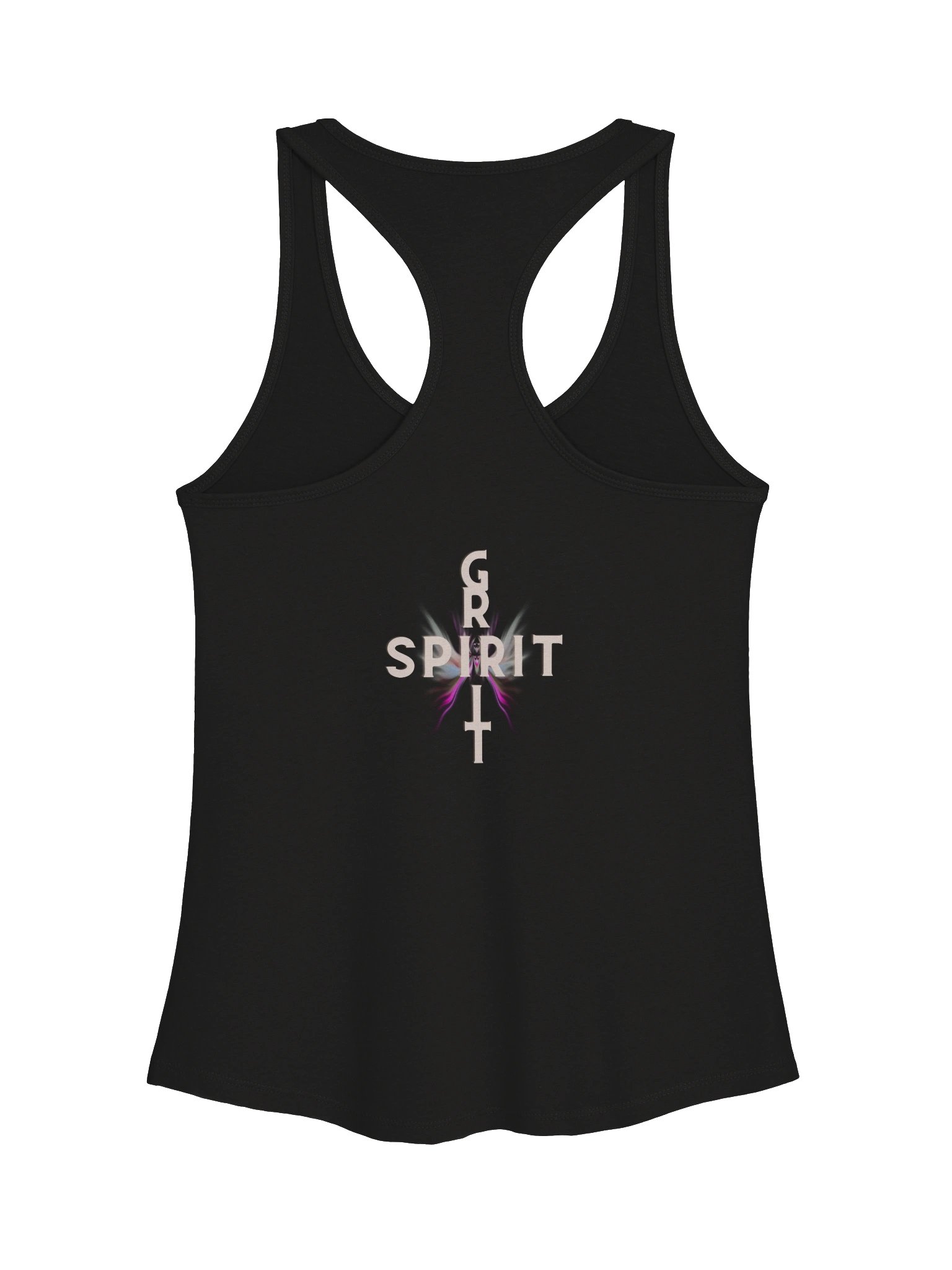 GRIT SPIRIT Butterfly Abstract Racerback Tank product image (14)