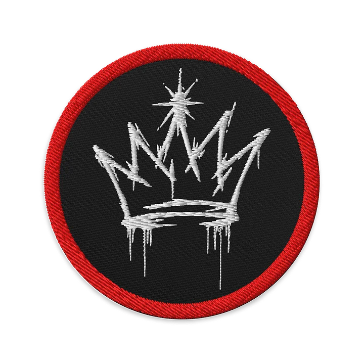 ONE KING Urban Crown Logo Embroidered Patch product image (1)