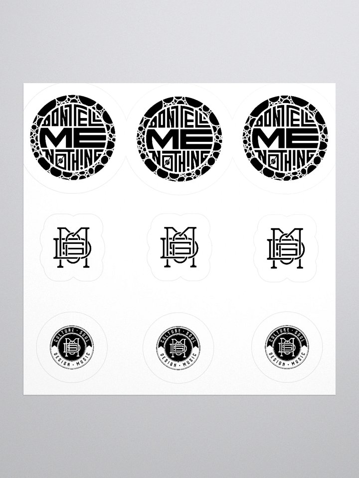 DONT TELL ME NOTHING Stickerpack product image (2)