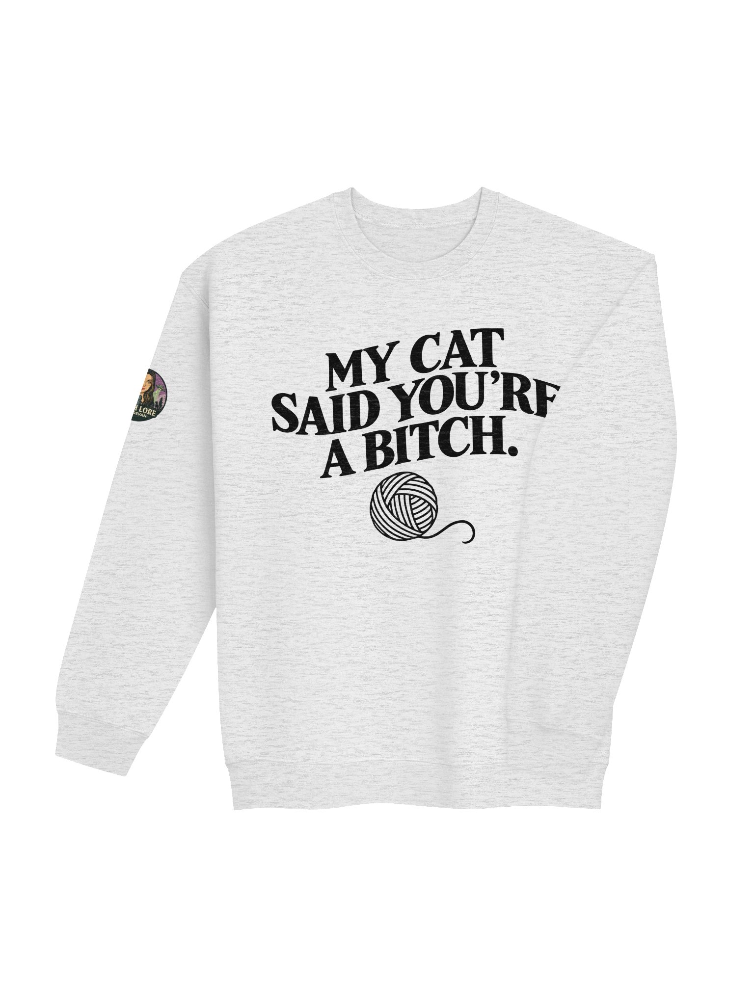 MERLIN SAID...CLASSIC CREW NECK SWEATSHIRT product image (45)